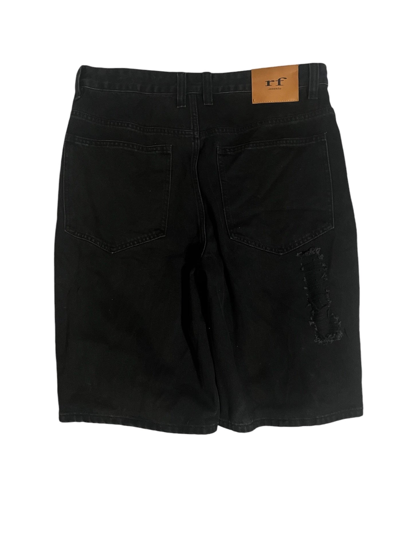 rf ripped shorts (studded